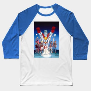 Captain Planet, He's A Hero Baseball T-Shirt